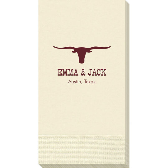 Longhorn Guest Towels